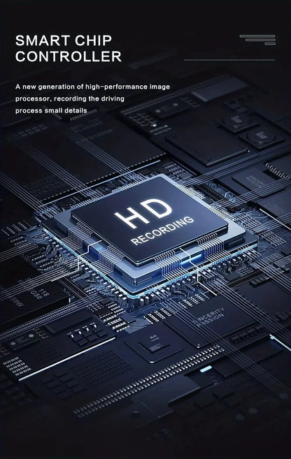 1080P Dual Dash Cam with 32GB SD Card