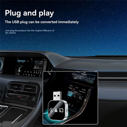 3-in-1 Wireless CarPlay Adapter